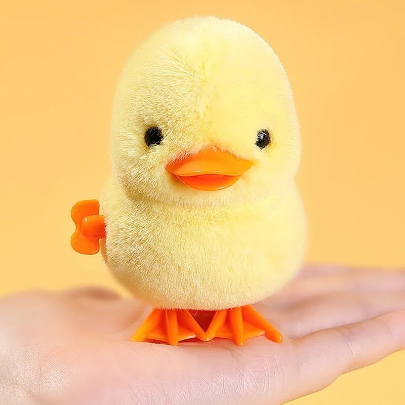 Yellow Jumping Chicken Clockwork Toy Information and Educational Content