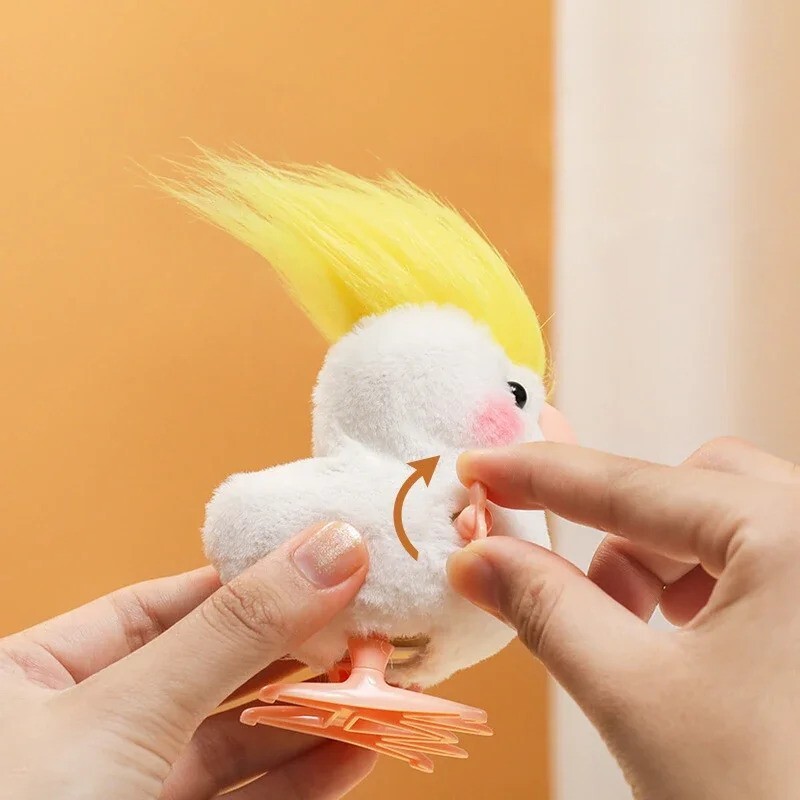 Yellow Jumping Chicken Clockwork Toy Educational Resources and Information